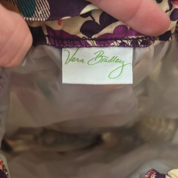 Vera Bradley Plum Crazy Drawstring Bag - Picture 4 of 4